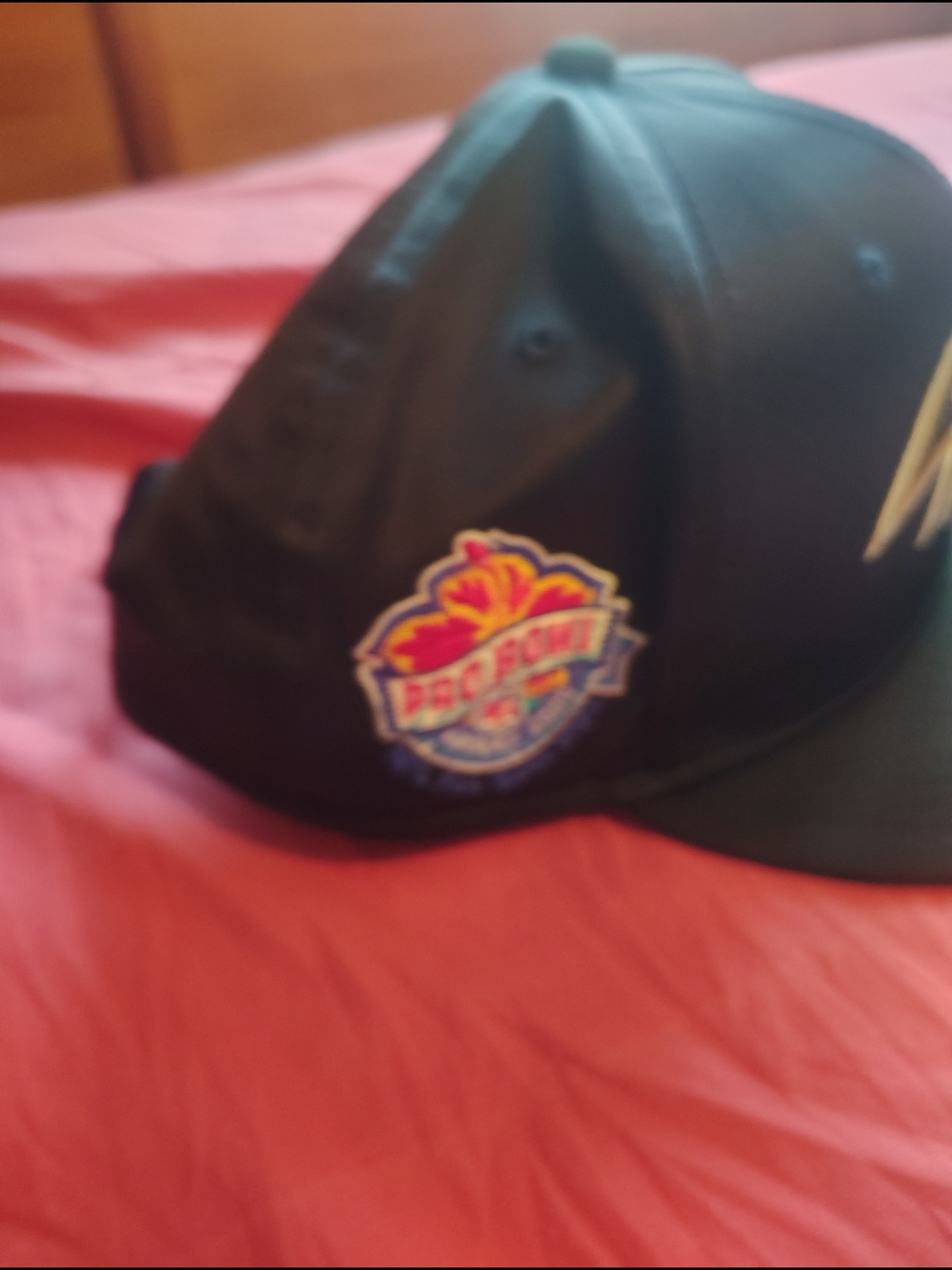 Vans Black Snapback Hat with Interior Labeling - Picture 2 of 6